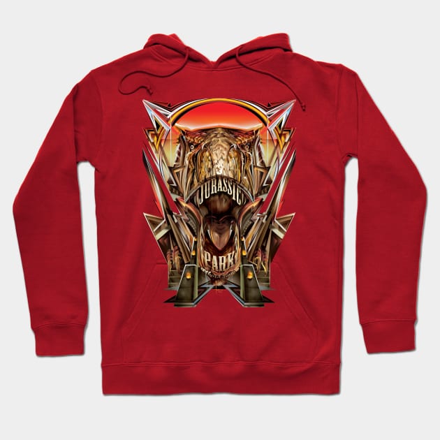 Jurassic park Hoodie by mexifunk